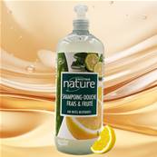 Boutique Nature - Shampoing Douche Frais Fruité Bio - 1 L