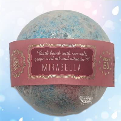 Bombe de Bain Fait Main - Mirabelle 145g